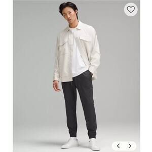 Lululemon Men's ABC Jogger Regular Warpstreme in Obsidian Charcoal Grey